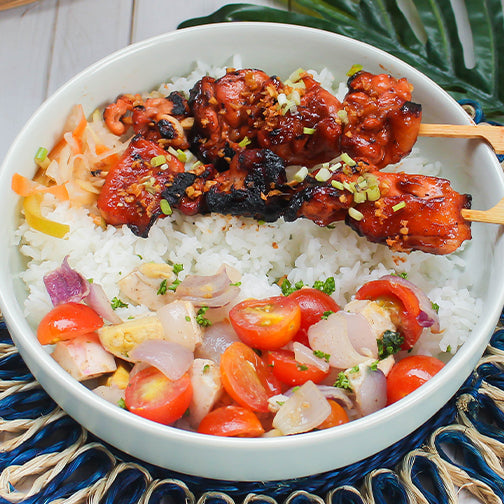 Chicken BBQ Rice Bowl