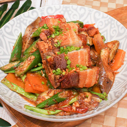 Pinakbet with Lechon