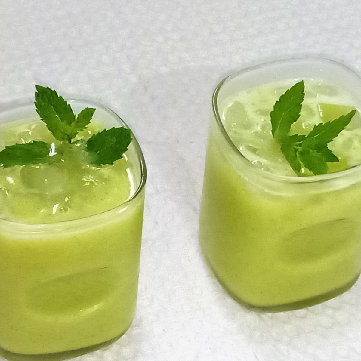 Green Mango with Cucumber Juice